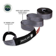 Load image into Gallery viewer, OVS - Tow Strap 4&quot; X 30&#39; Gray With Black Ends &amp; Storage Bag
