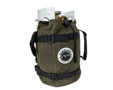 Load image into Gallery viewer, OVS - Propane Bag With Handle And Straps - #16 Waxed Canvas
