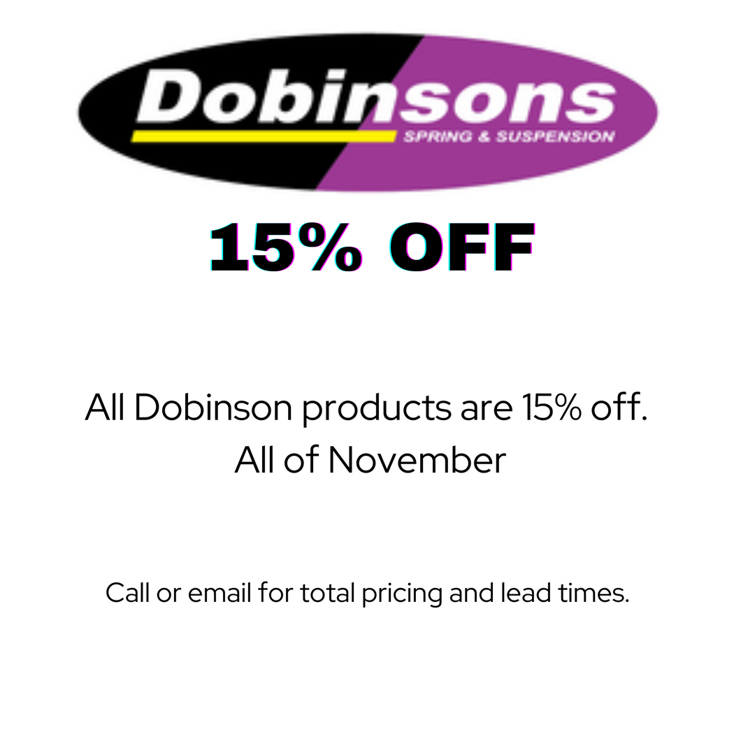 Dobinson 15% Off