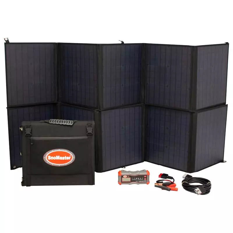 SnoMaster- 200watt solar panel with charge controler