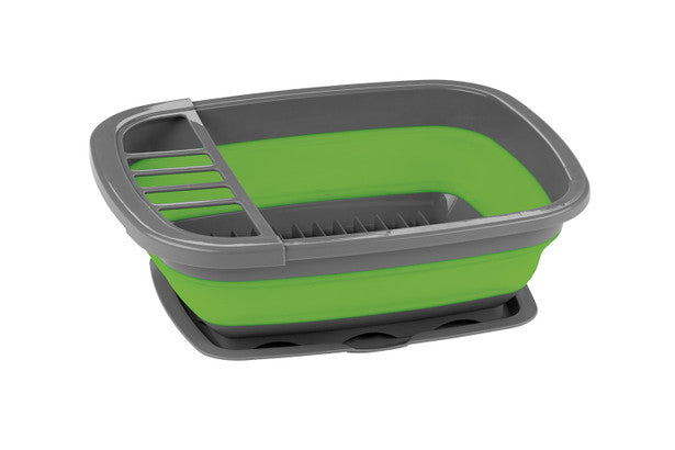 Ironman-Collapsible Dish rack with tray