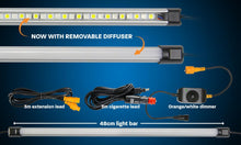 Load image into Gallery viewer, Hardkorr-19&quot; LED Camping Light Bar - Orange &amp; White Dimmable

