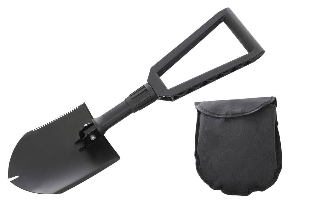 OVS - Multi Functional Military Style Utility Shovel with Nylon Carrying Case